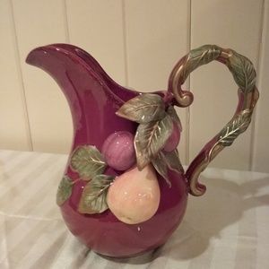 Fitz & Floyd Ceramics pitcher and gift like new
